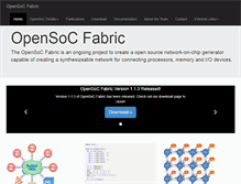 Tablet Screenshot of opensocfabric.org